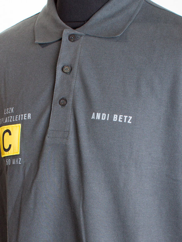 Polo Shirt Textildruck in unserer Textil Druckerei